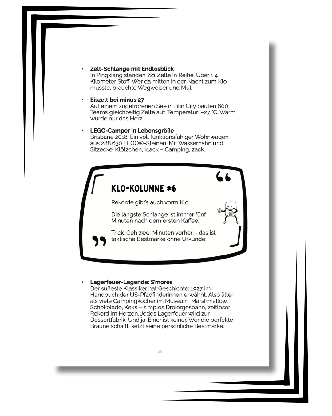 Unnützes Wissen-Camping Edition_Campoancho-Verlag UNNÜTZES WISSEN - CAMPING EDITION