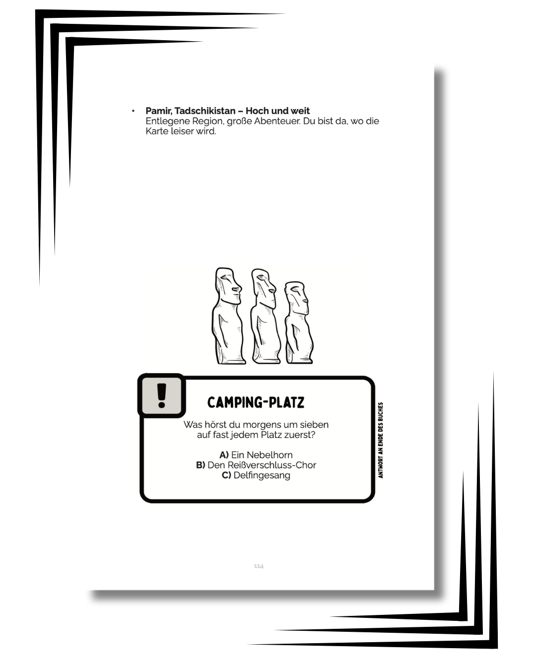 Unnützes Wissen-Camping Edition_Campoancho-Verlag UNNÜTZES WISSEN - CAMPING EDITION