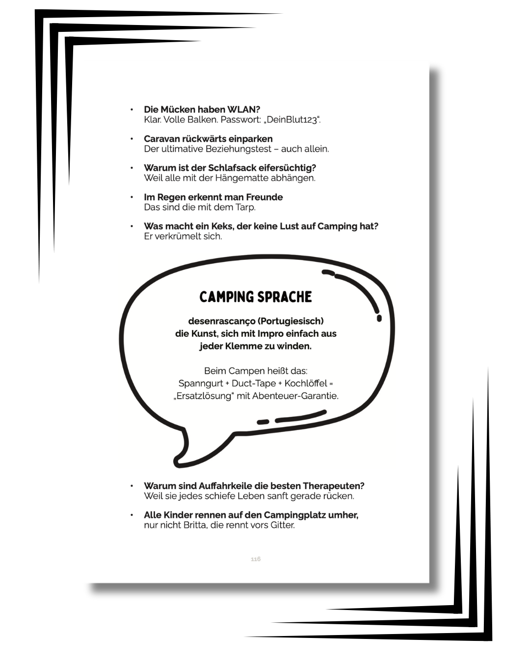 Unnützes Wissen-Camping Edition_Campoancho-Verlag UNNÜTZES WISSEN - CAMPING EDITION