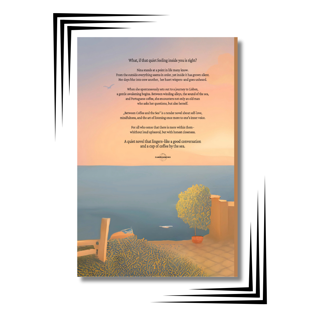 Between Coffee and the Sea - Back Cover Between Coffee and the Sea: A Quiet Journey of Self-Discovery